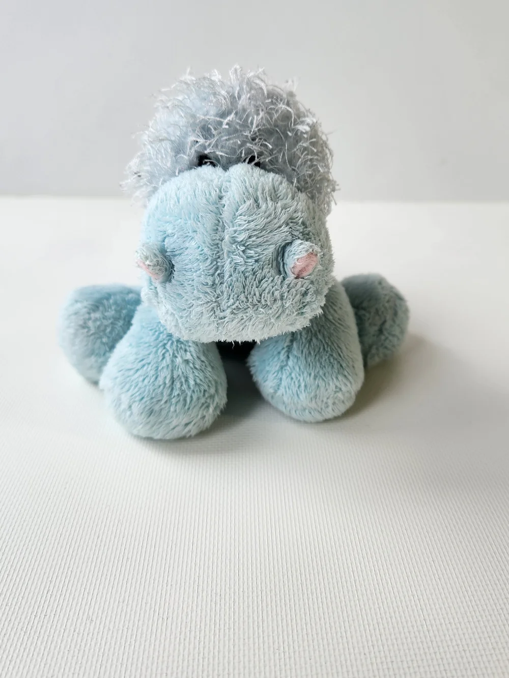 Webkinz Lil'kinz Blue Hippo Retired No Code HS009 Plush Toy Stuffed Animal Ganz - Picture 1 of 6